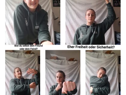 Sagen Sie jetzt nichts… Interviews ohne Worte