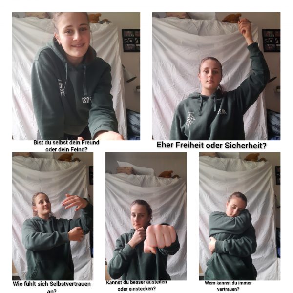 Sagen Sie jetzt nichts… Interviews ohne Worte