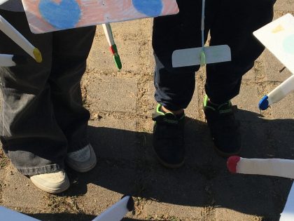 Das Lise-Meitner-Gymnasium organisiert Flugzeugbau an Grundschulen