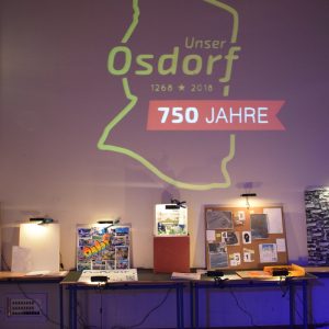 „Osdorf anders sehen“ – Ausstellung am LMG zur Festwoche  „750 Jahre Osdorf“