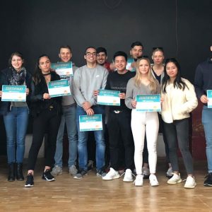 „Yes-Zertifikate“ an 19 Oberstufenschülerinnen und -schüler überreicht