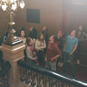 Besuch im Rathaus