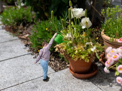 Gartenarbeit