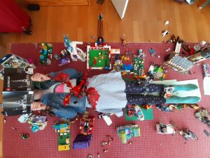 Ich allein zuhaus – ganz viel um mich herum