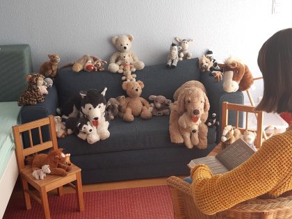 Ich allein zuhaus – ganz viel um mich herum