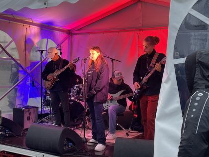 LMG-Schulband beim Hafengeburtstag