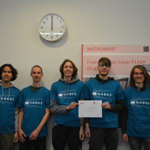 Team des LMG Sieger beim Naboj-Mathewettbewerb