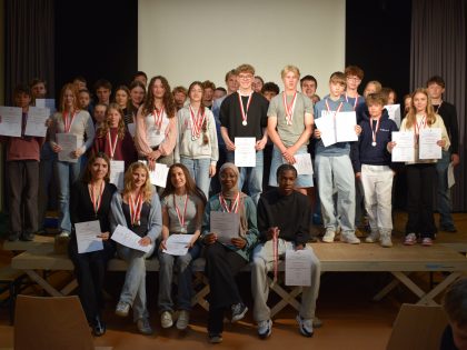 Wettbewerbsfeier am LMG
