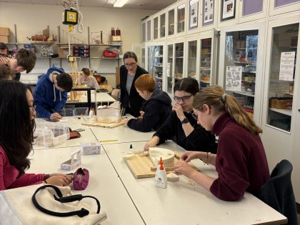 Besuch von Senatorin Bekeris am LMG am 16. Januar 2026