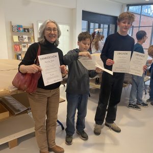 Erfolgreiche Teilnahme am 1. Druckgrafik-Wettbewerb für Hamburger Schulen