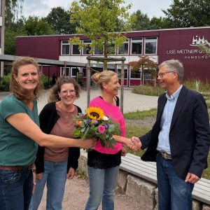 Ein herzliches Willkommen am LMG für den neuen Schulleiter